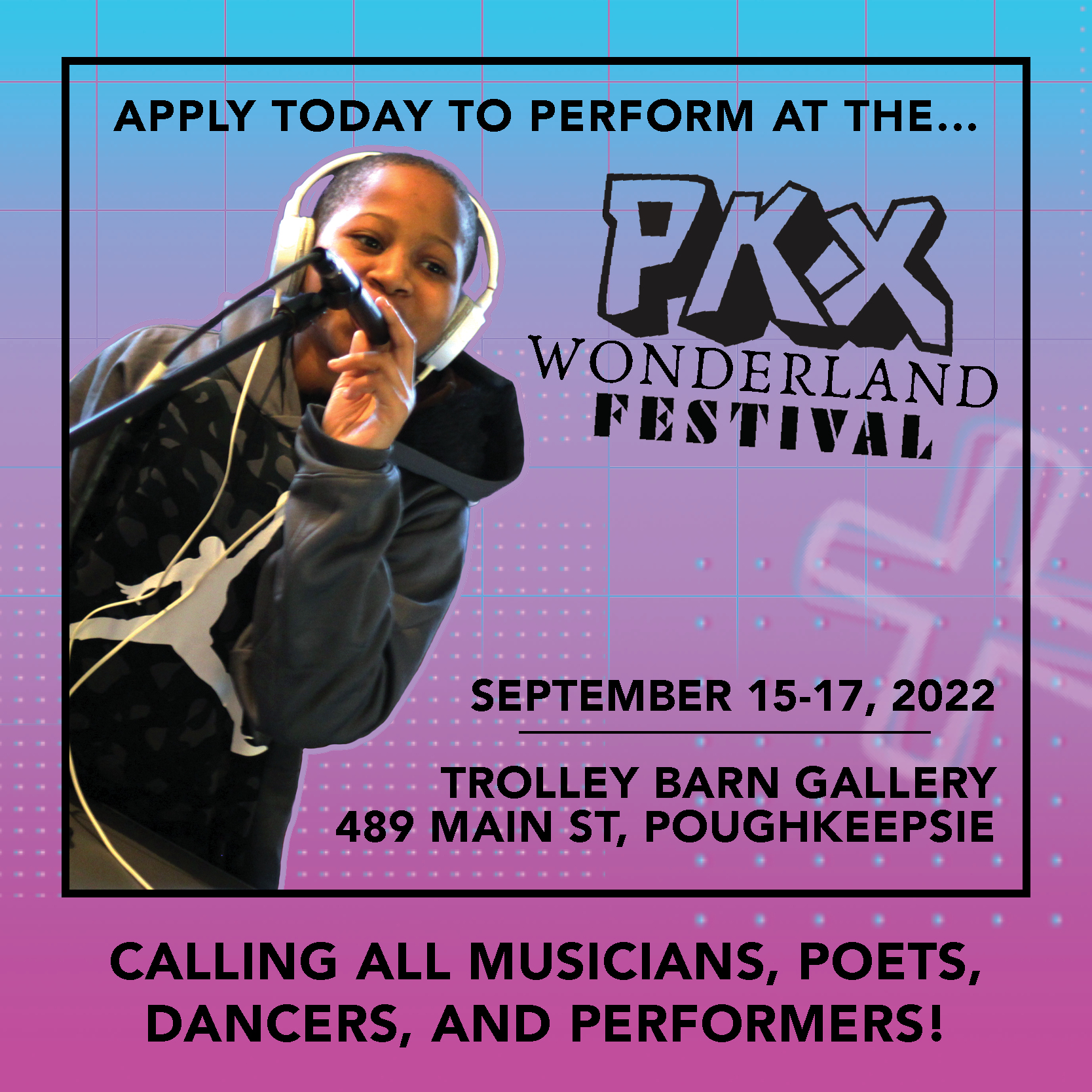 PKX Call For Performing Artists - The Art Effect