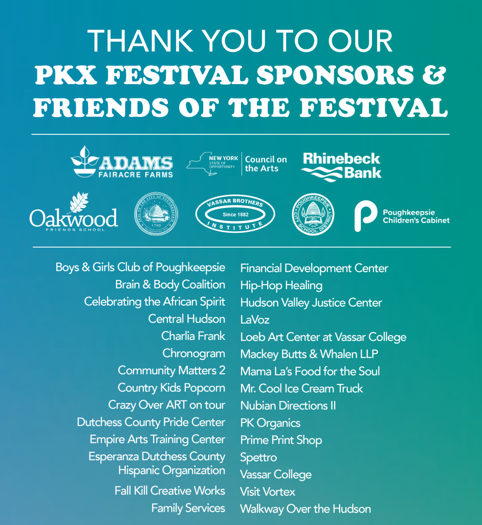 Sponsors and Friends of the Festival list